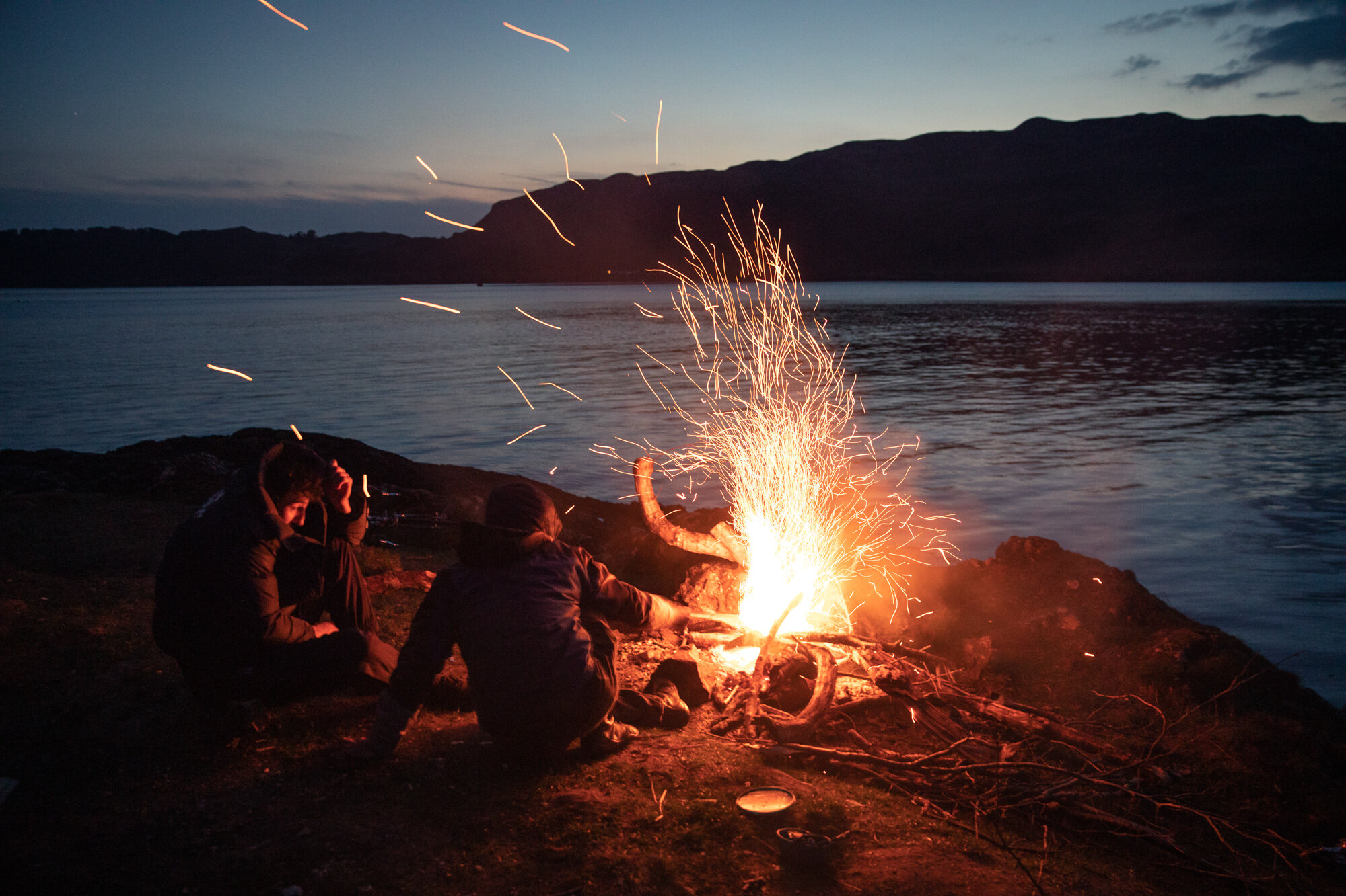 Bikepacking cyclist countryside adventure lifestyle photography