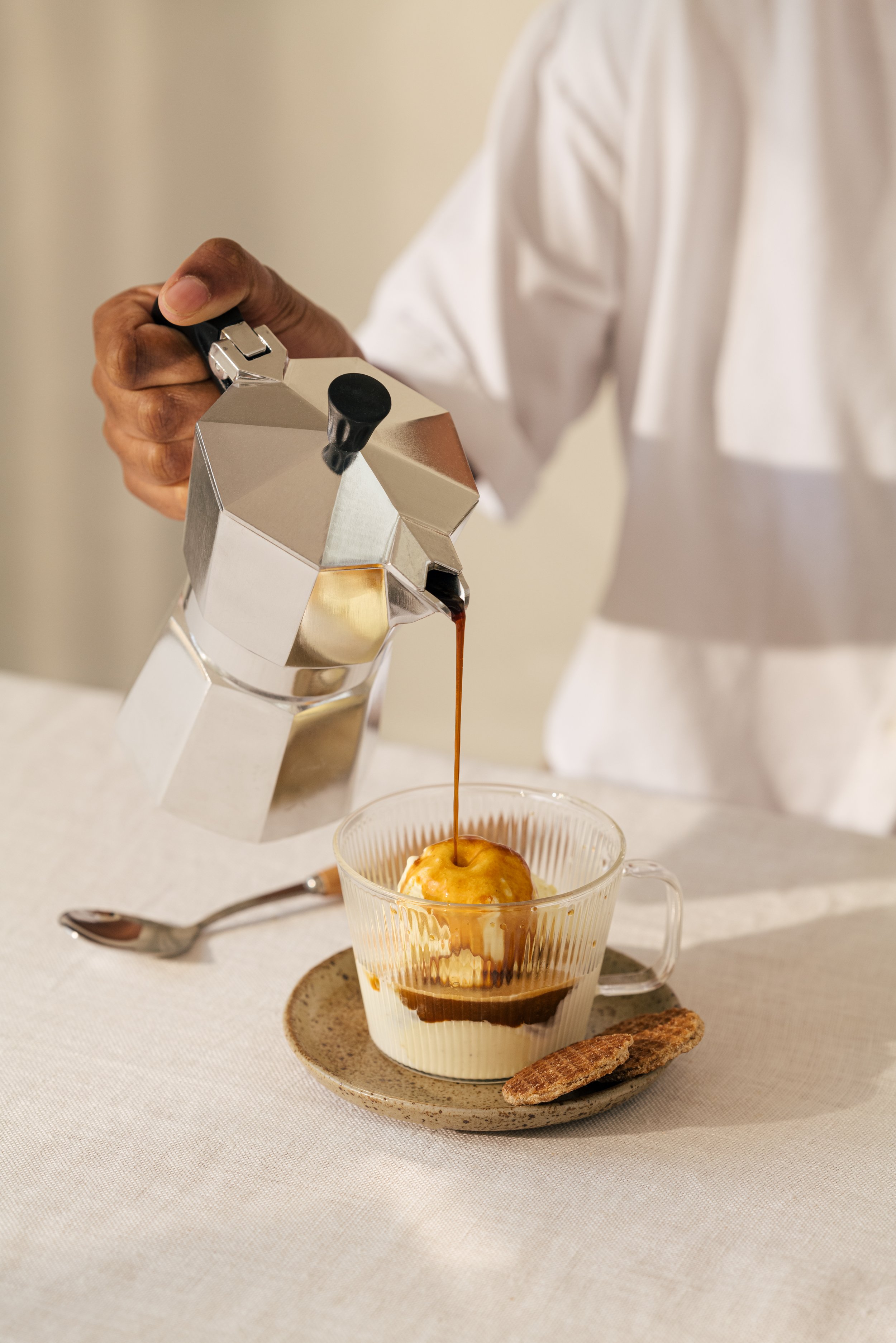 pact summer iced coffee lifestyle commercial photographer london