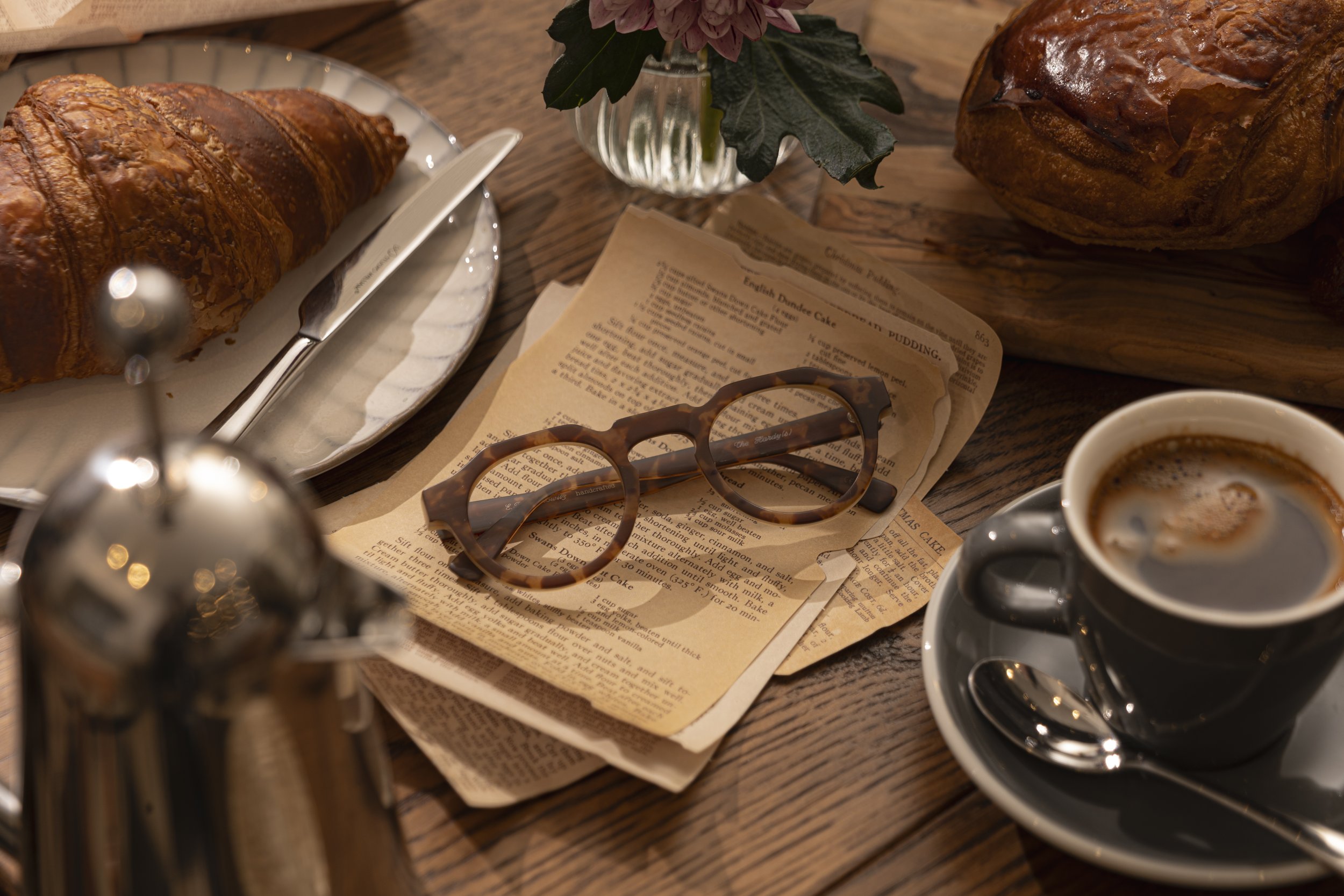 EB Meyrowitz luxury eyewear shoot at Henry's Townhouse London