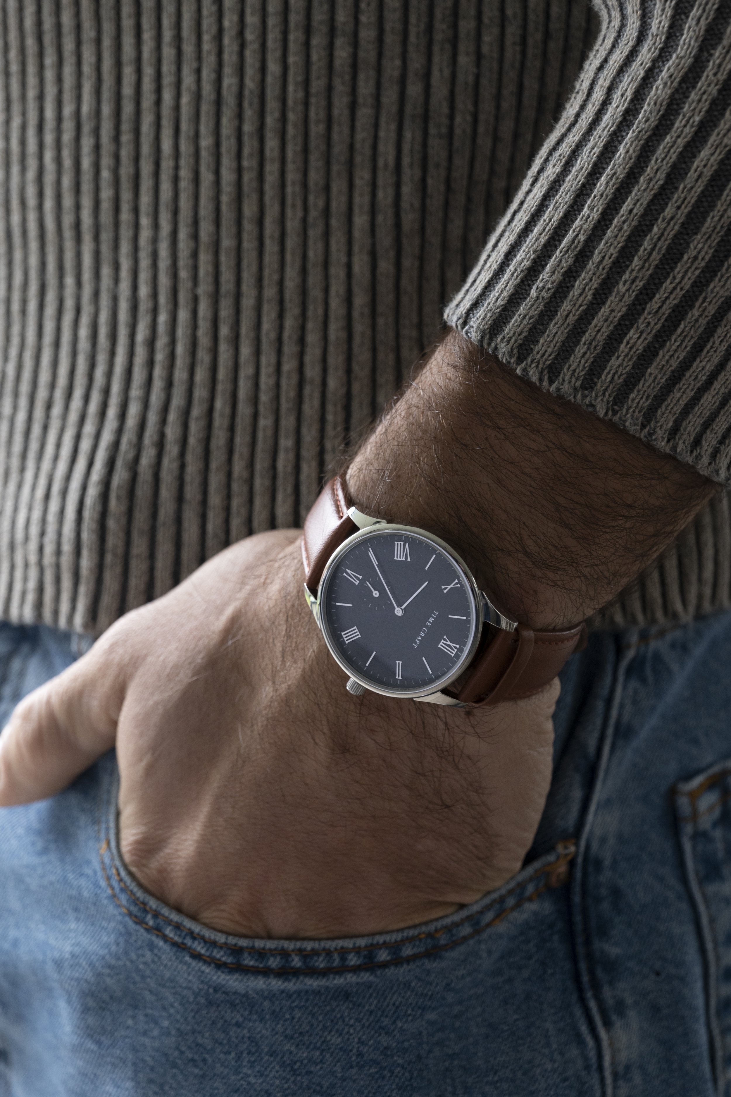 Watch movement detail, watchmaking product photography London