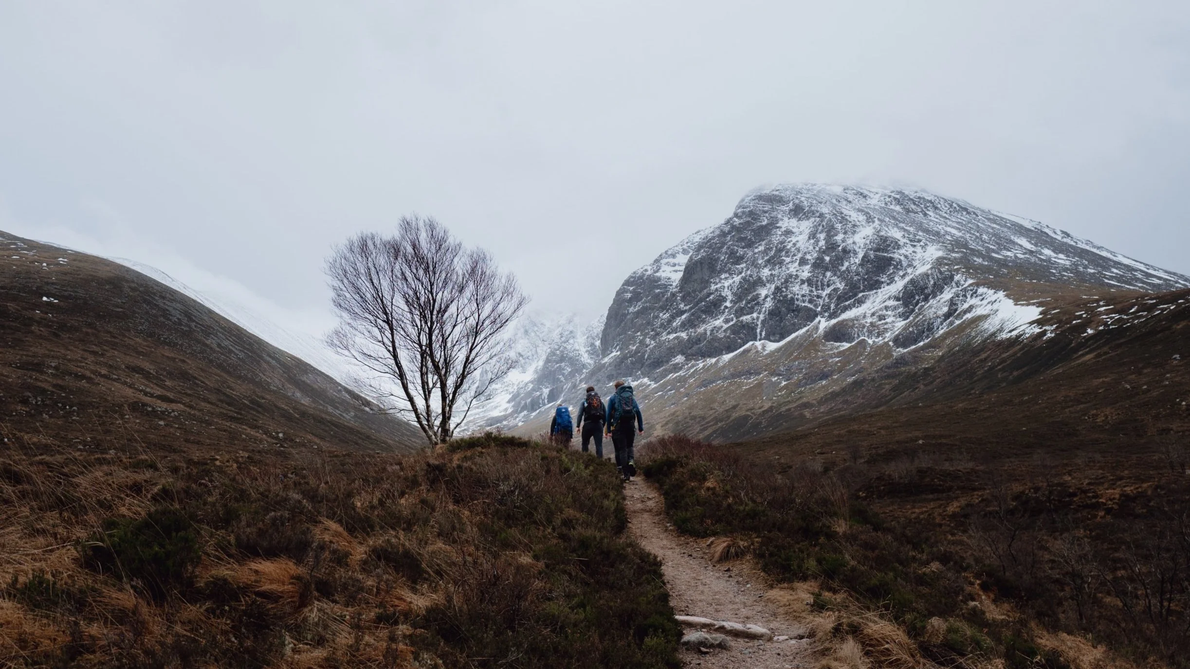 Blacks RAB winter hillwalking outdoor lifestyle brand photography