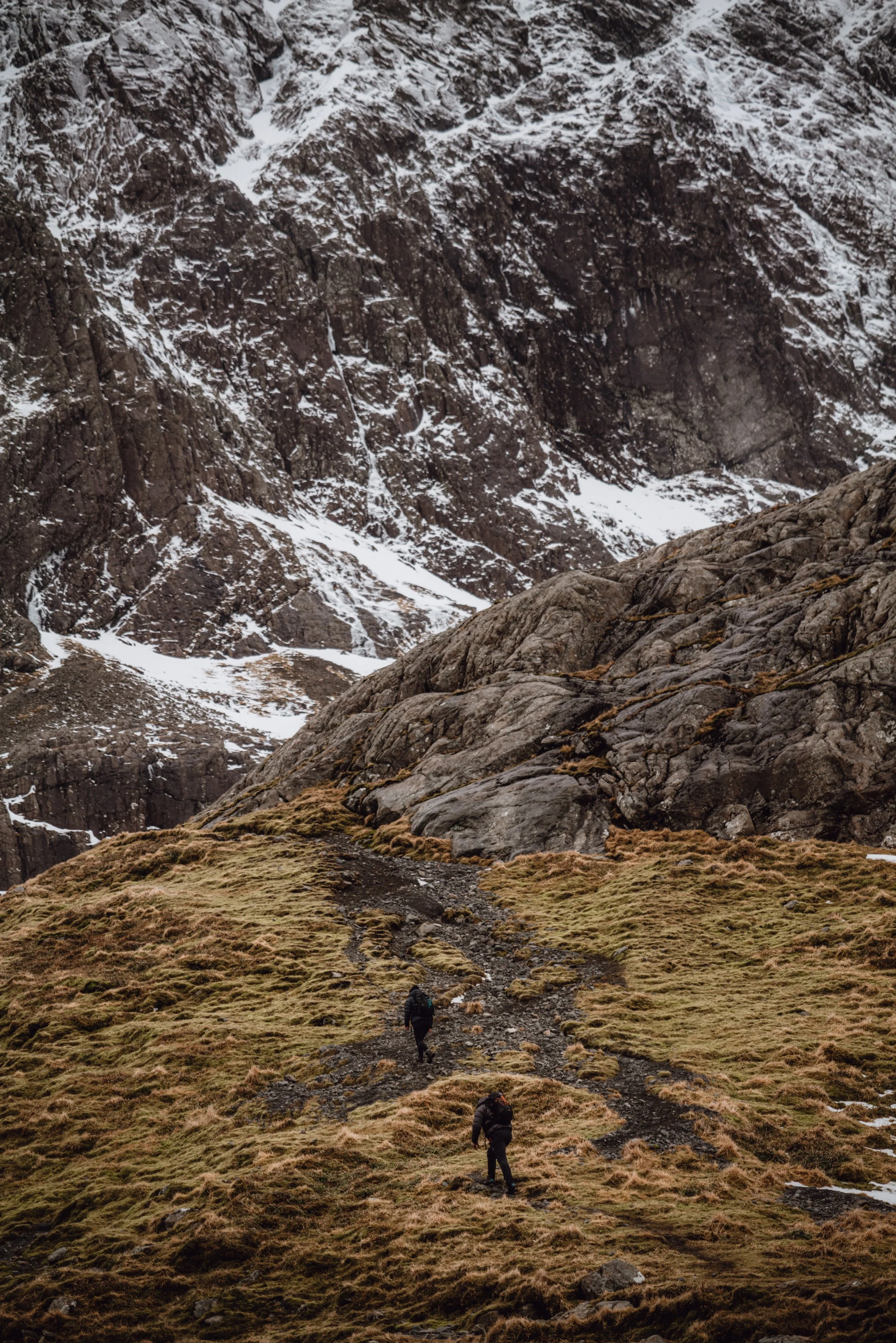 Blacks RAB winter hillwalking Nevis Range outdoor photography