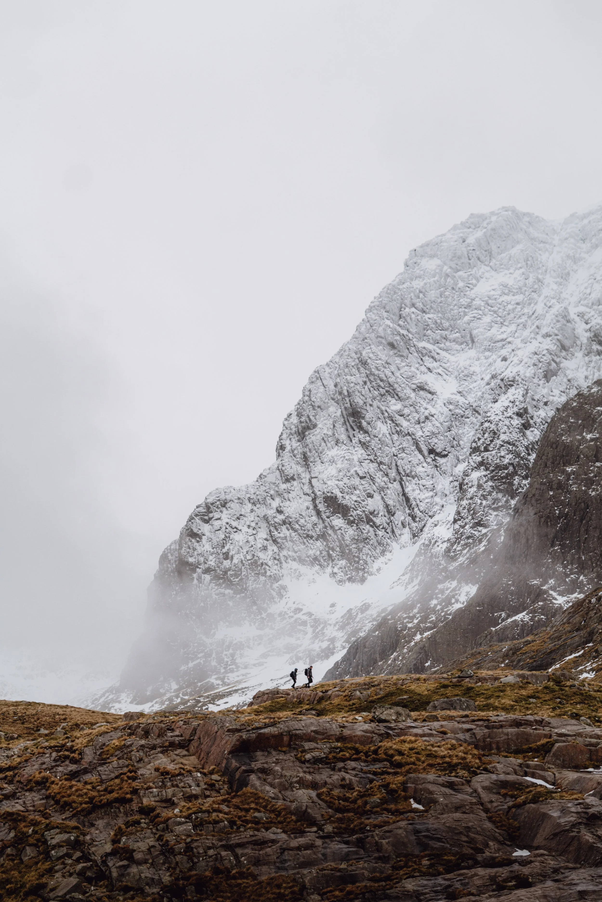 Blacks RAB winter hillwalking Nevis Range outdoor brand photography