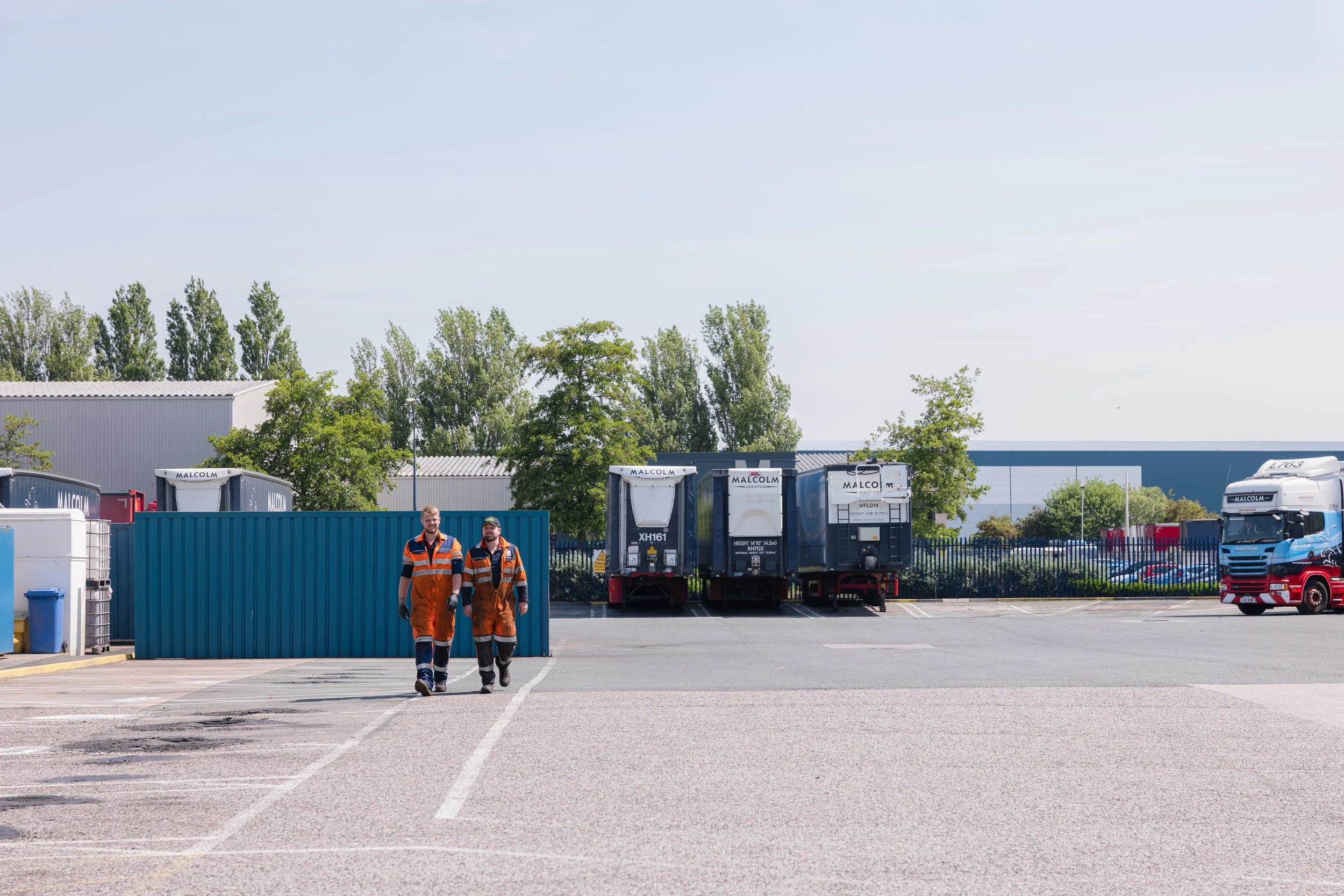 Blink Malcolm Group logistics documentary photography