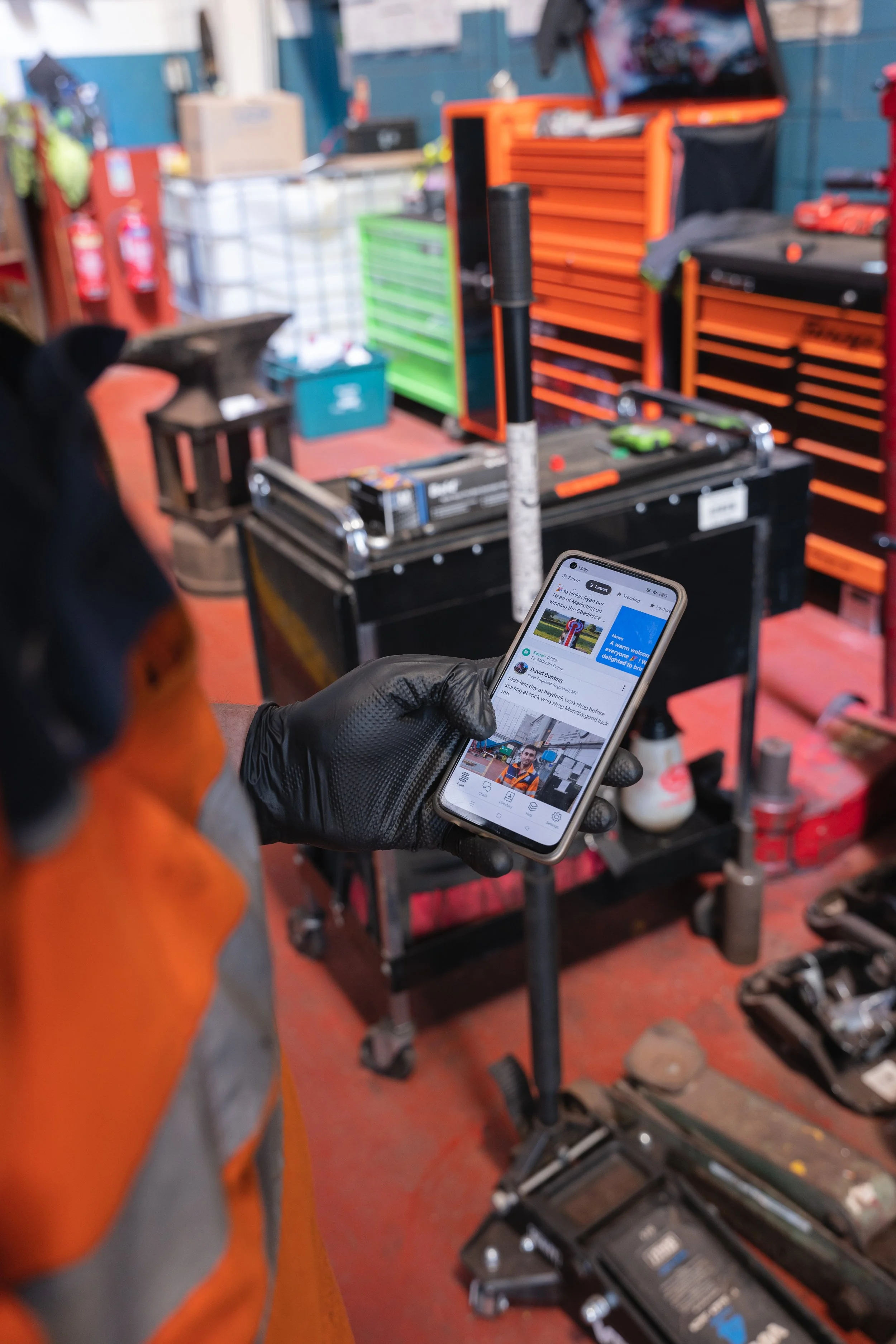 Blink Malcolm Group documentary logistics operations photography