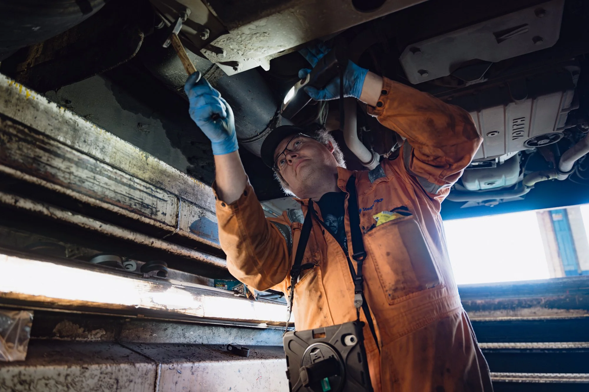 Blink Stagecoach documentary workforce photography Catford
