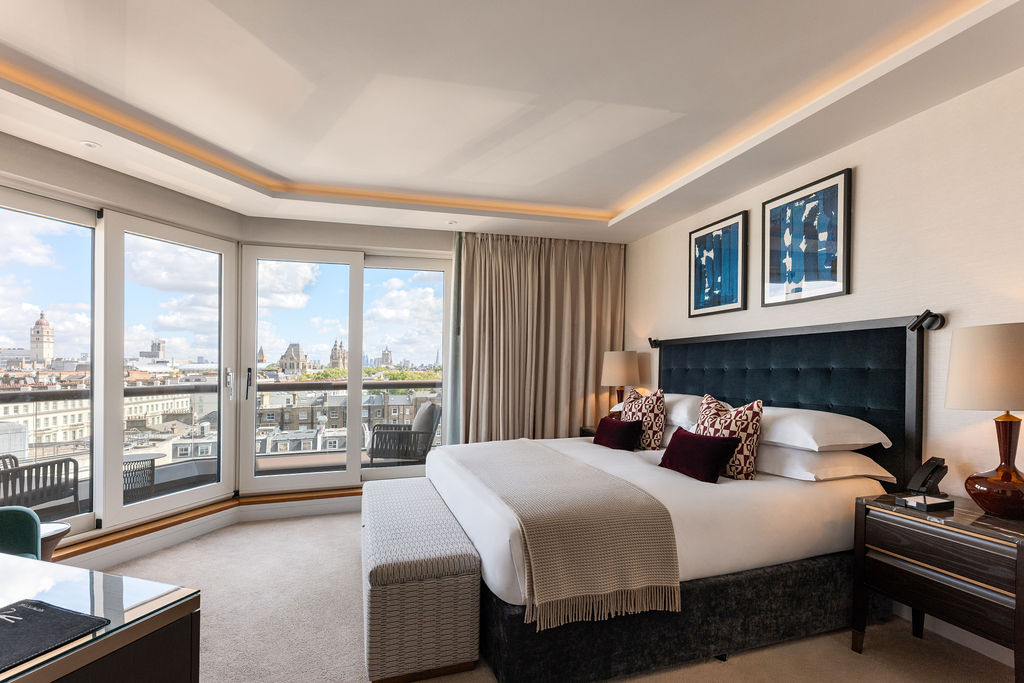 Cheval Gloucester Park — serviced apartment living space photography London