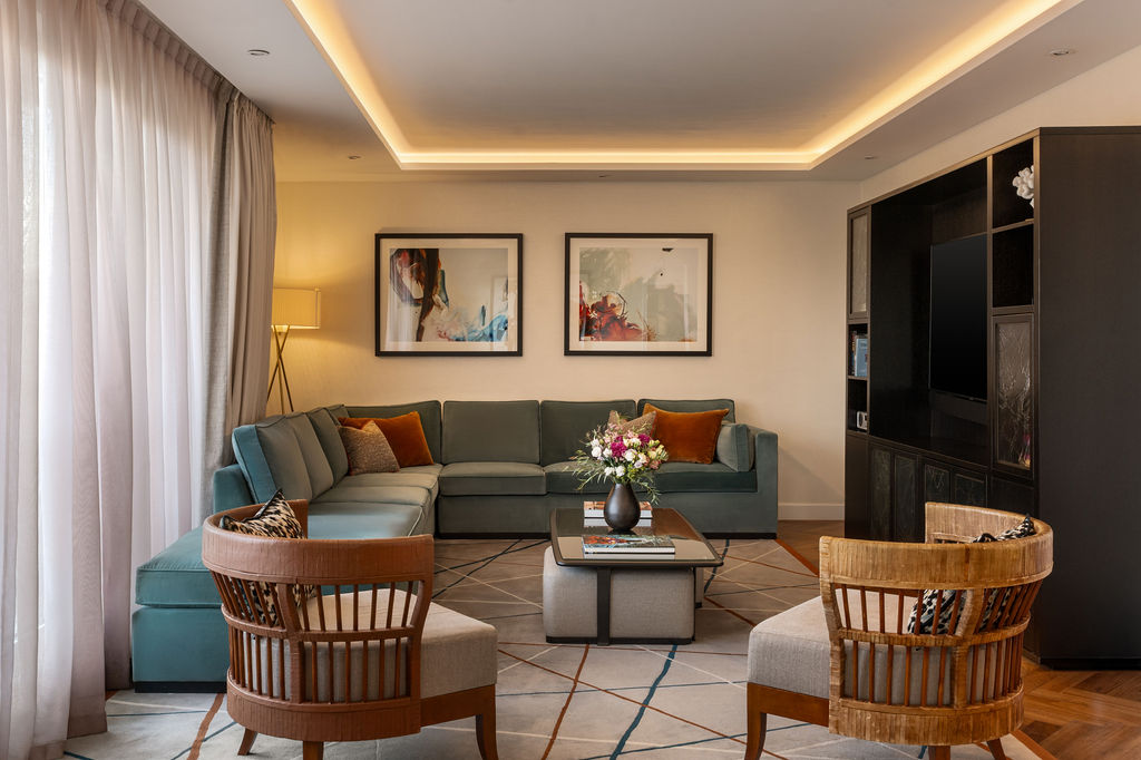 Cheval Gloucester Park — serviced apartment interior detail photography London