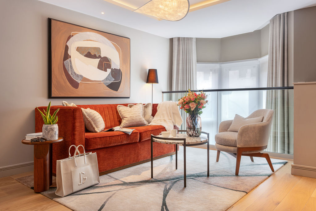 Cheval Phoenix House — luxury serviced apartment interior photography London