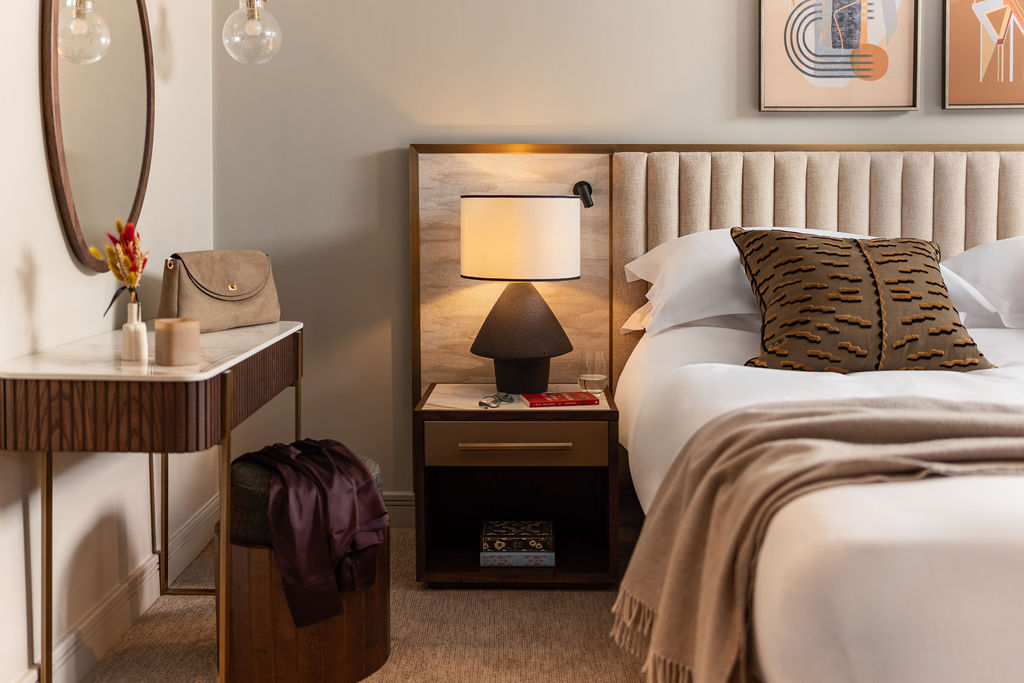 Cheval Phoenix House — serviced apartment living space interior photography London