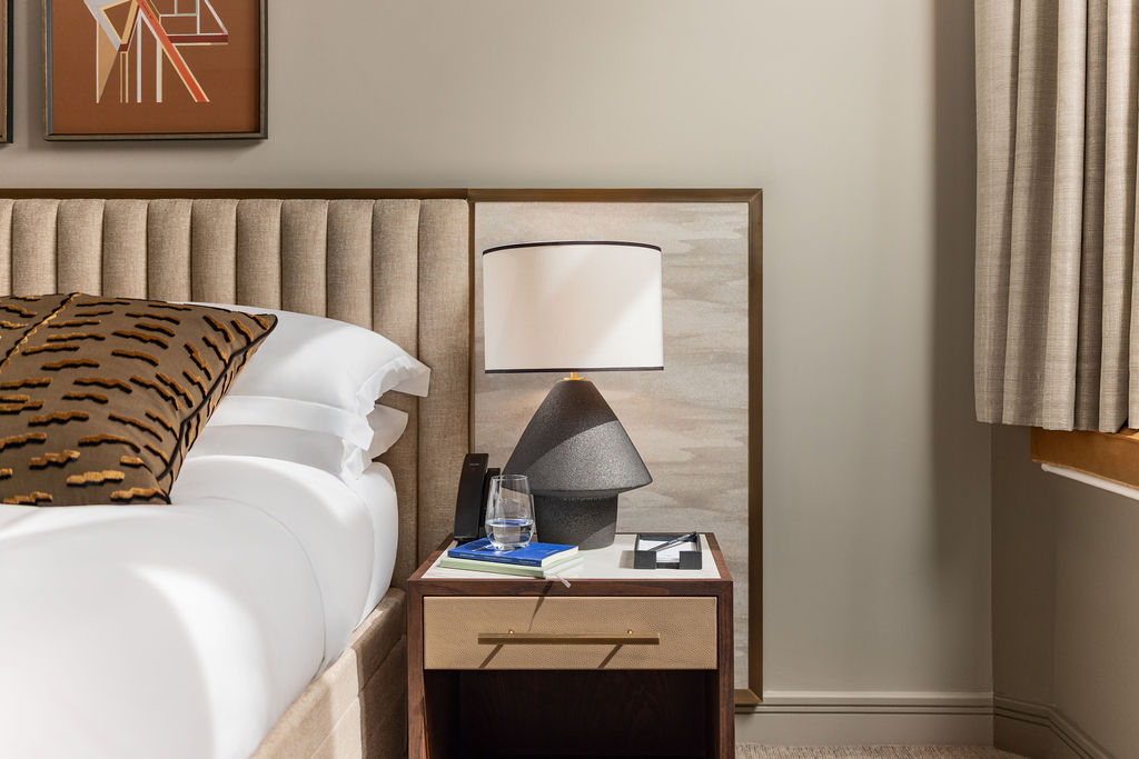 Cheval Phoenix House — serviced apartment bedroom interior photography London