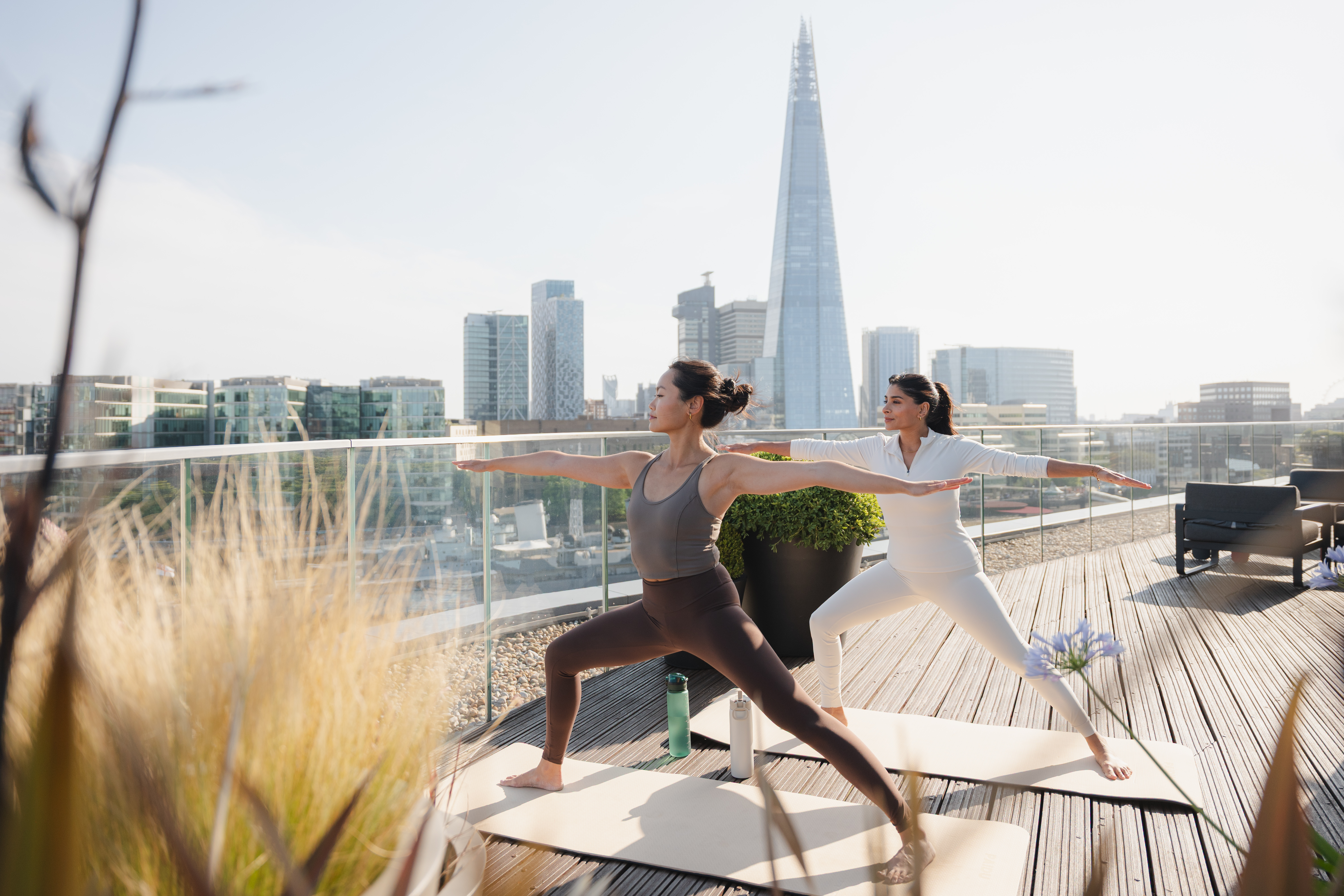 Cheval Three Quays — guest lifestyle photography London serviced apartment Thames view