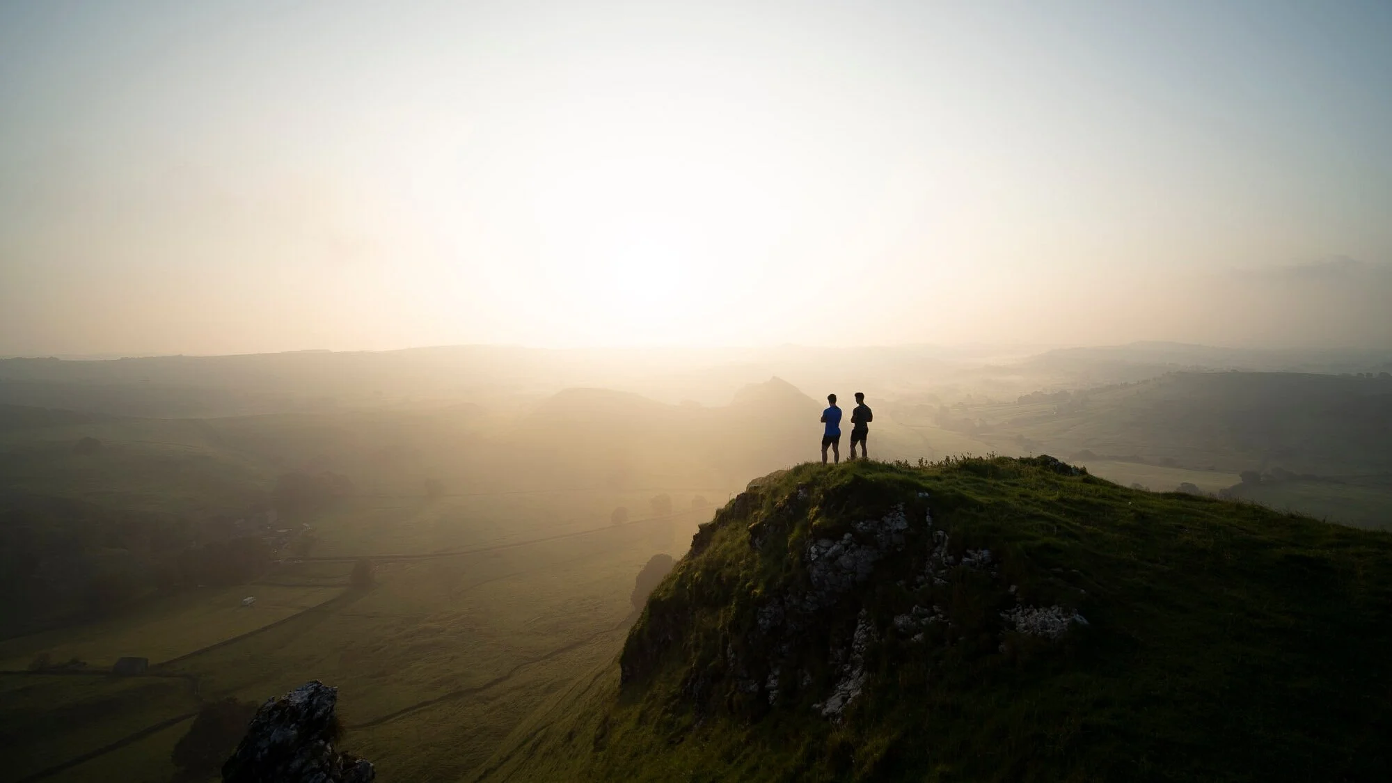 Colter and Roe activewear sunrise Peak District brand photography