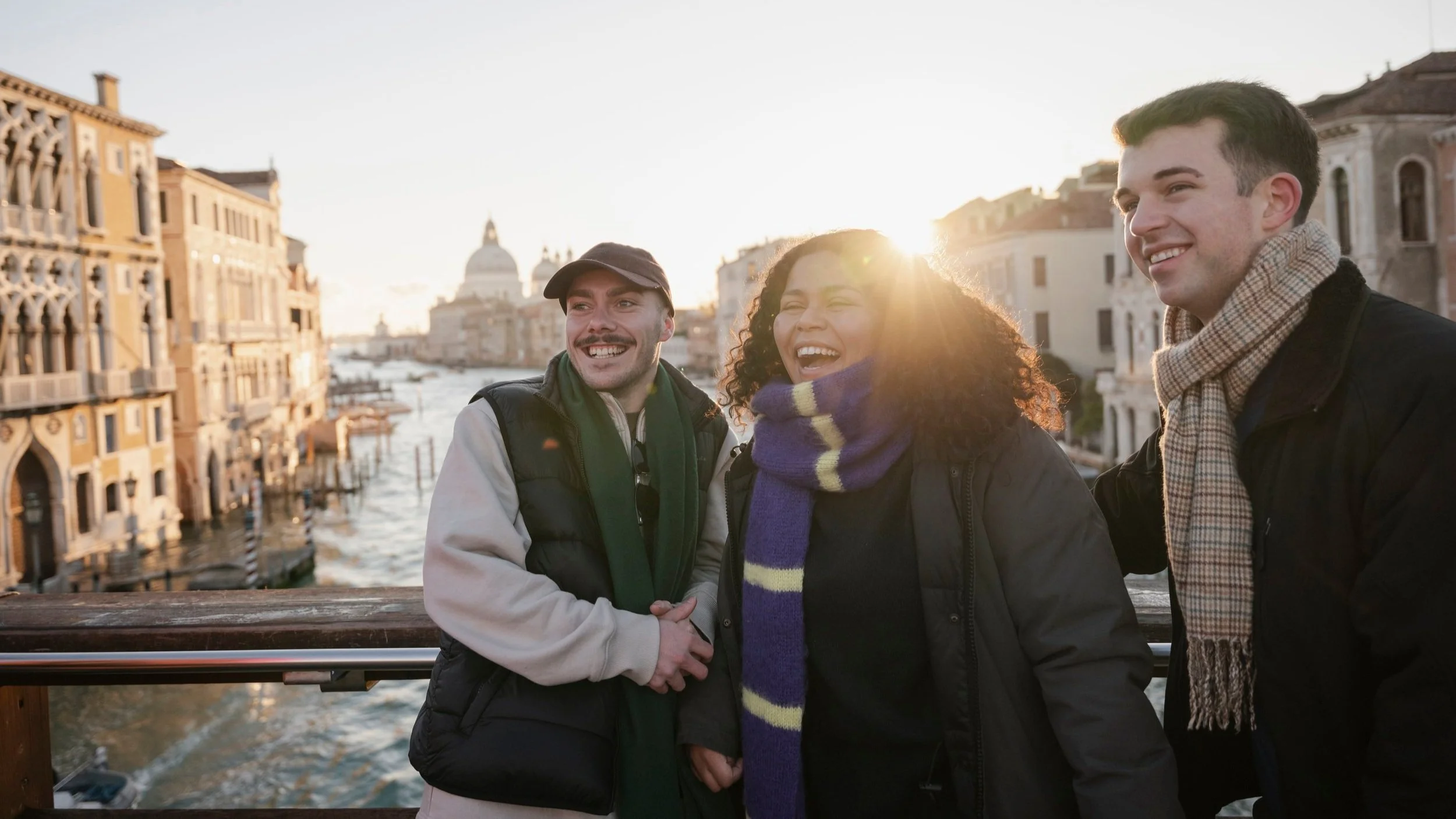 Contiki EU winter adventure travel lifestyle campaign photography