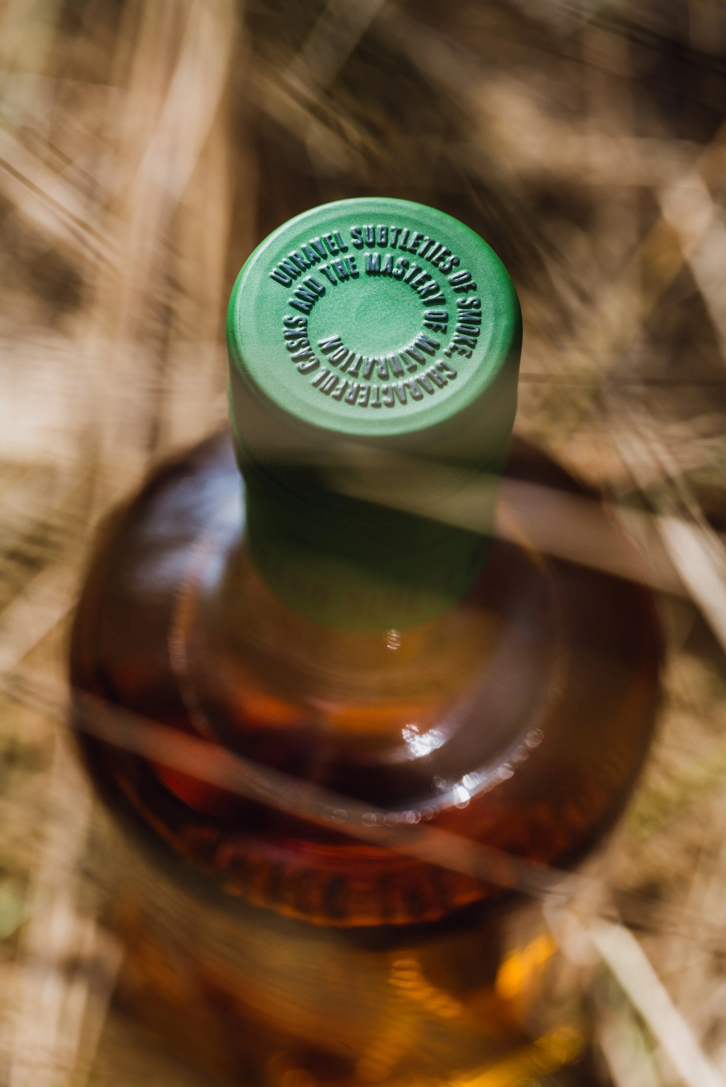 Cù Bòcan whisky Scottish Highlands landscape product photography