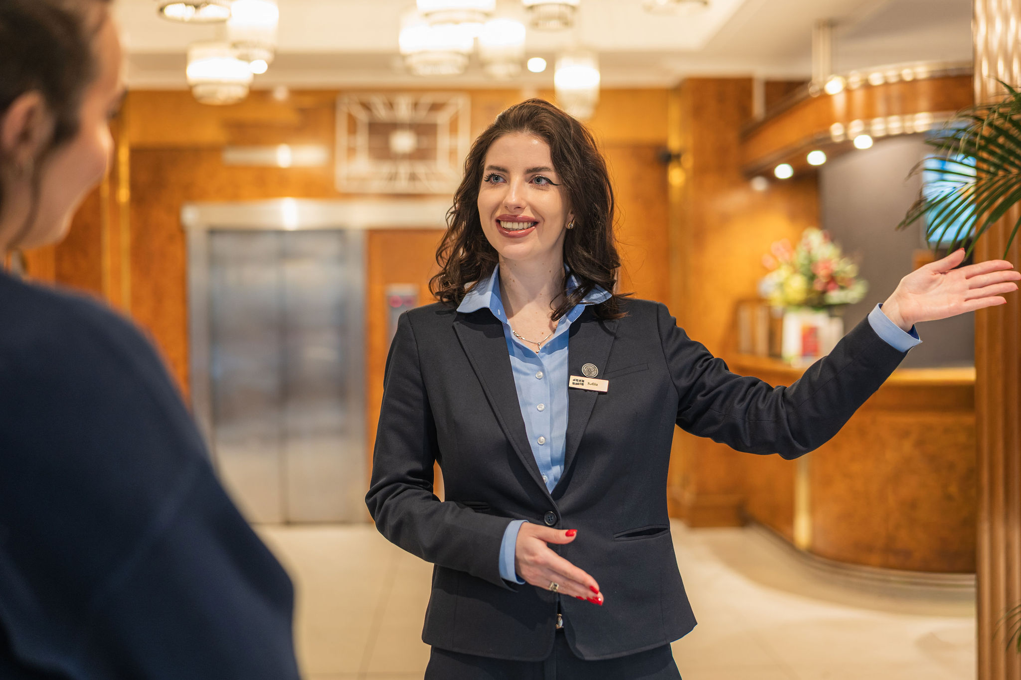 Hotel housekeeping candid portrait London