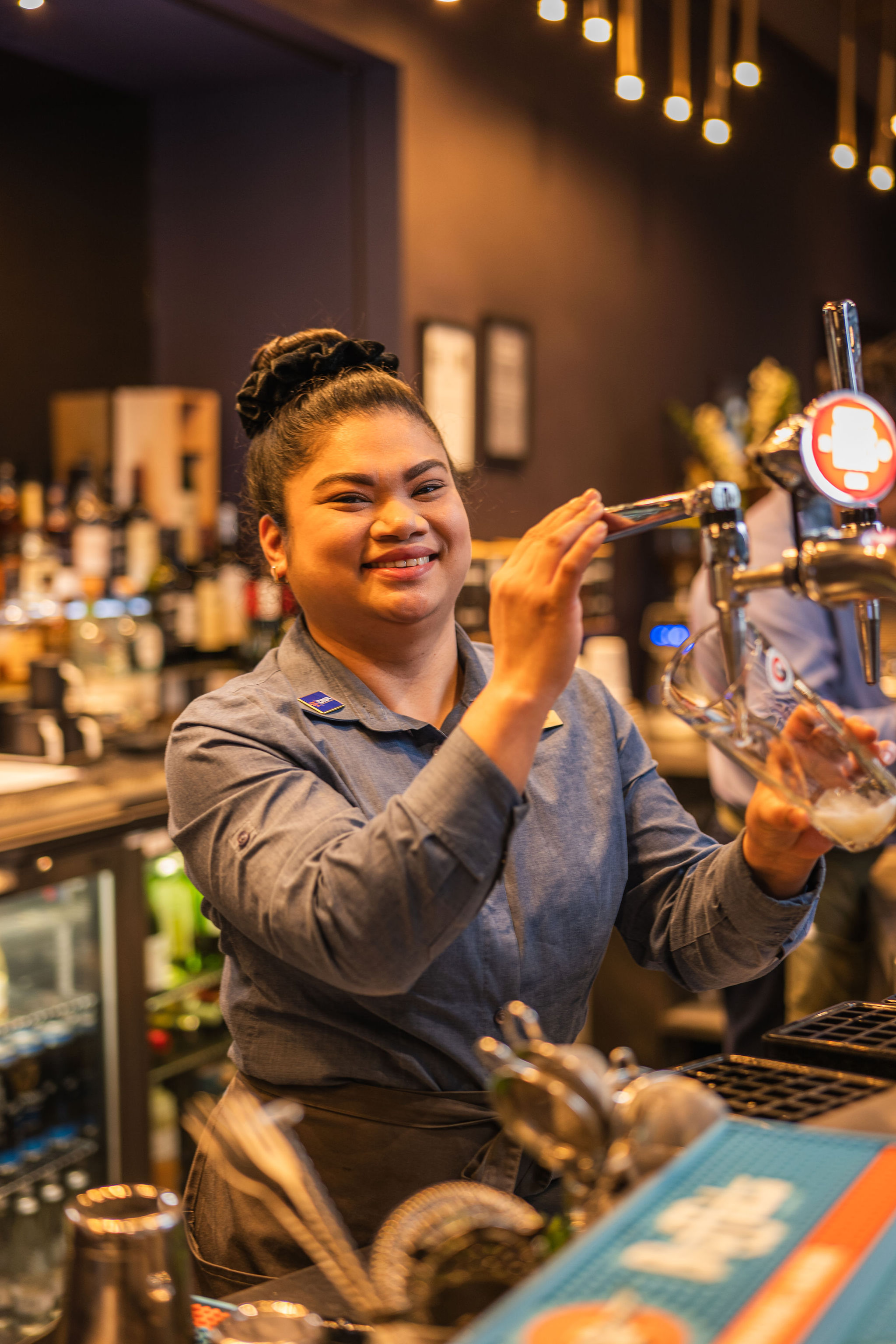 Hotel reception portrait photography London