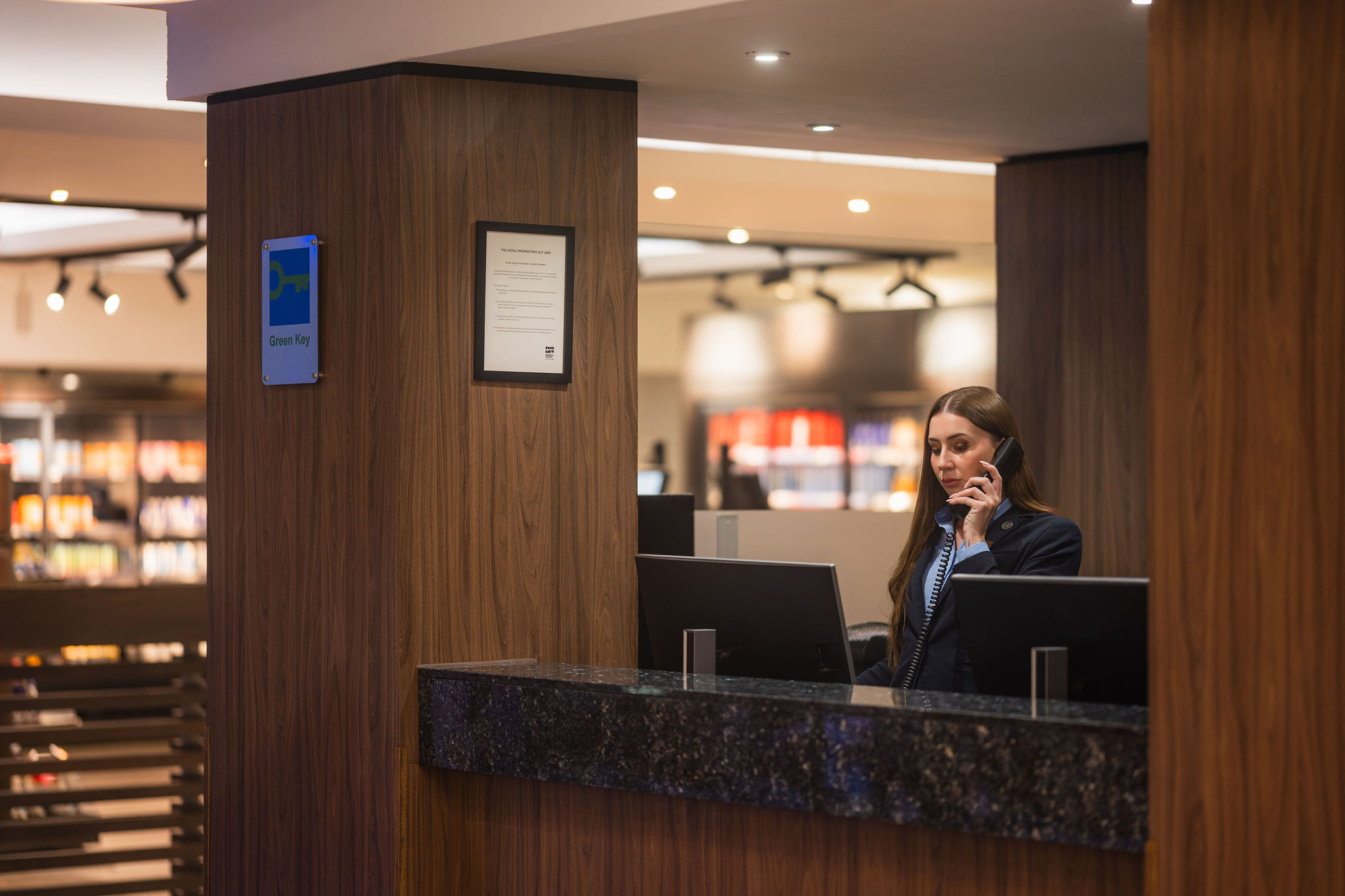 Hotel concierge staff photography London