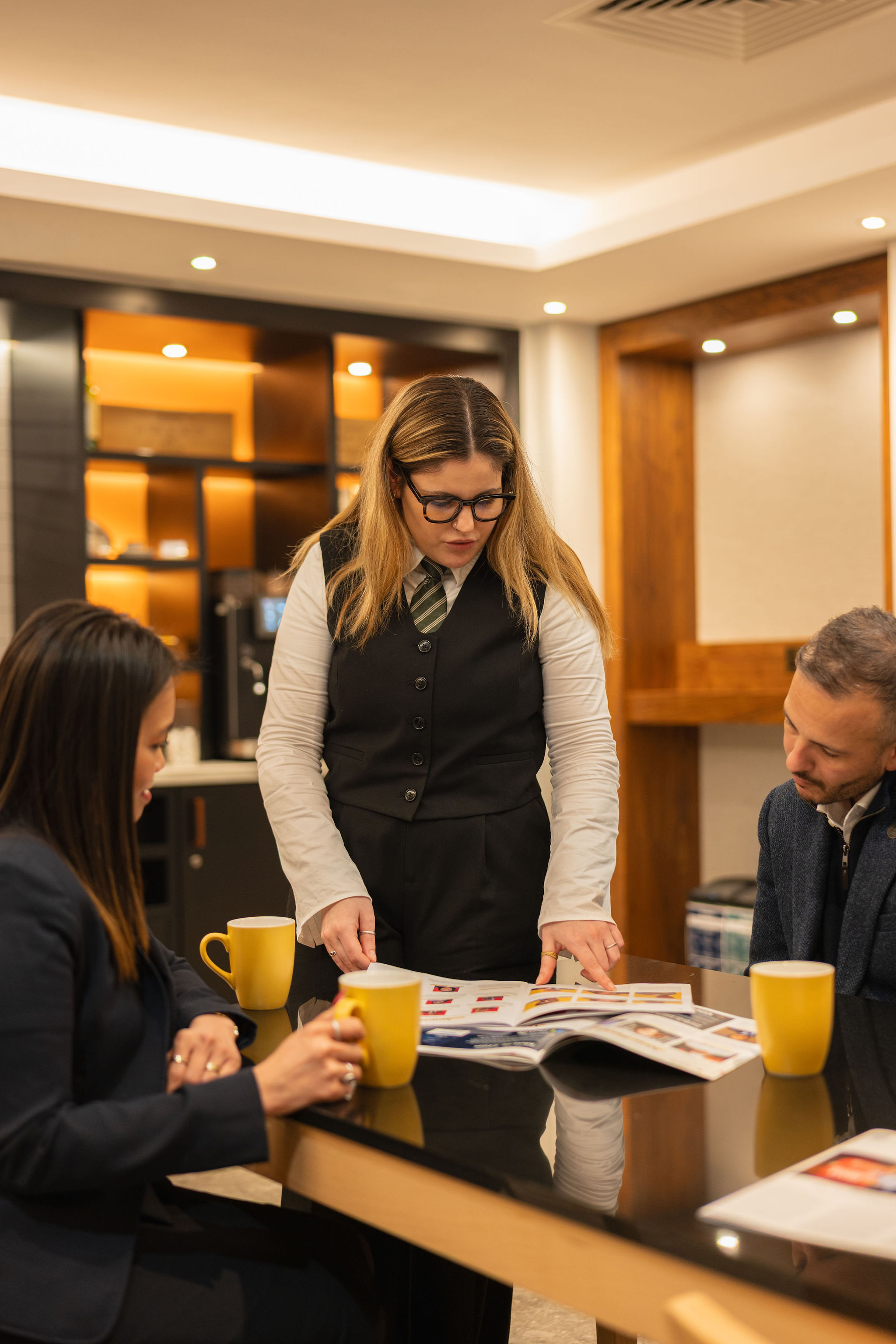 Hotel staff portrait photographer session London