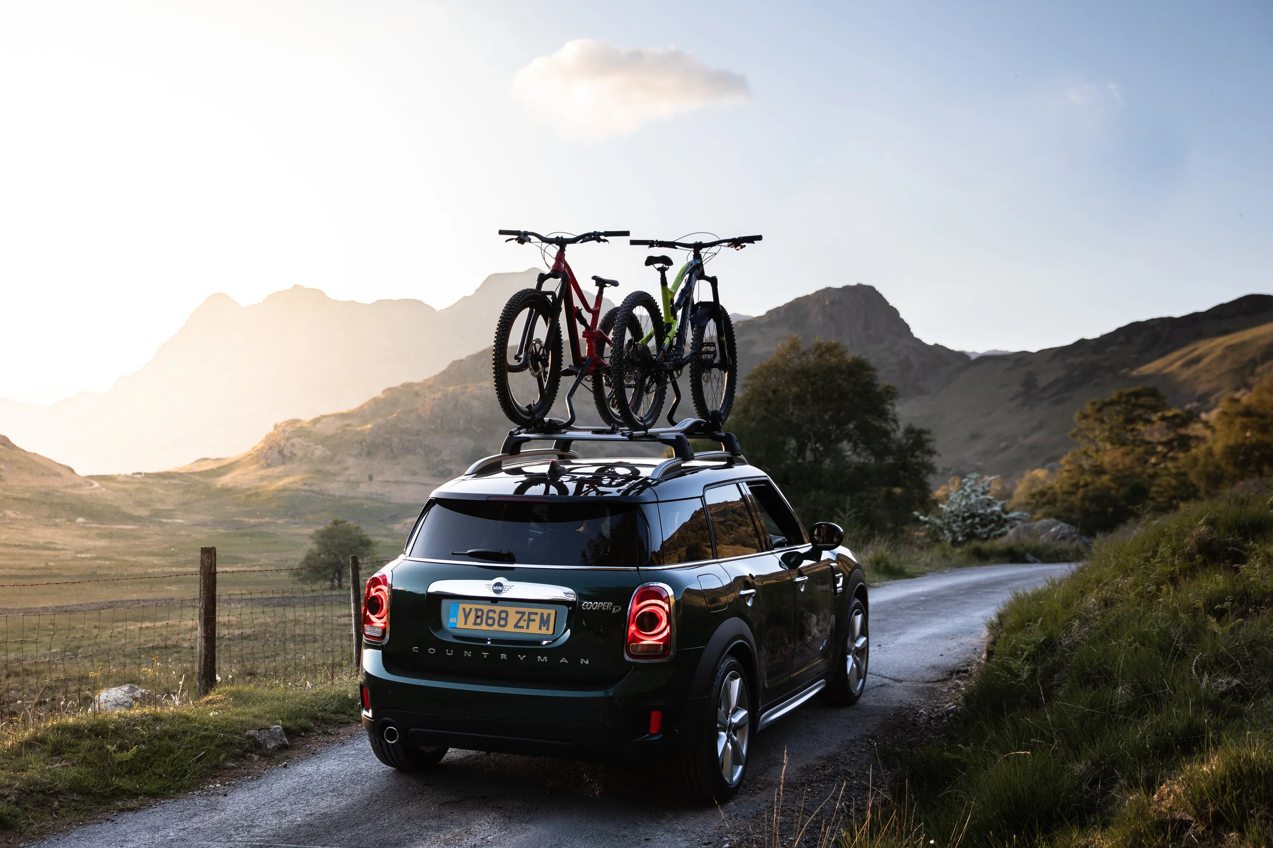 MINI UK MTB Weekender Lake District MINI Countryman lifestyle photography