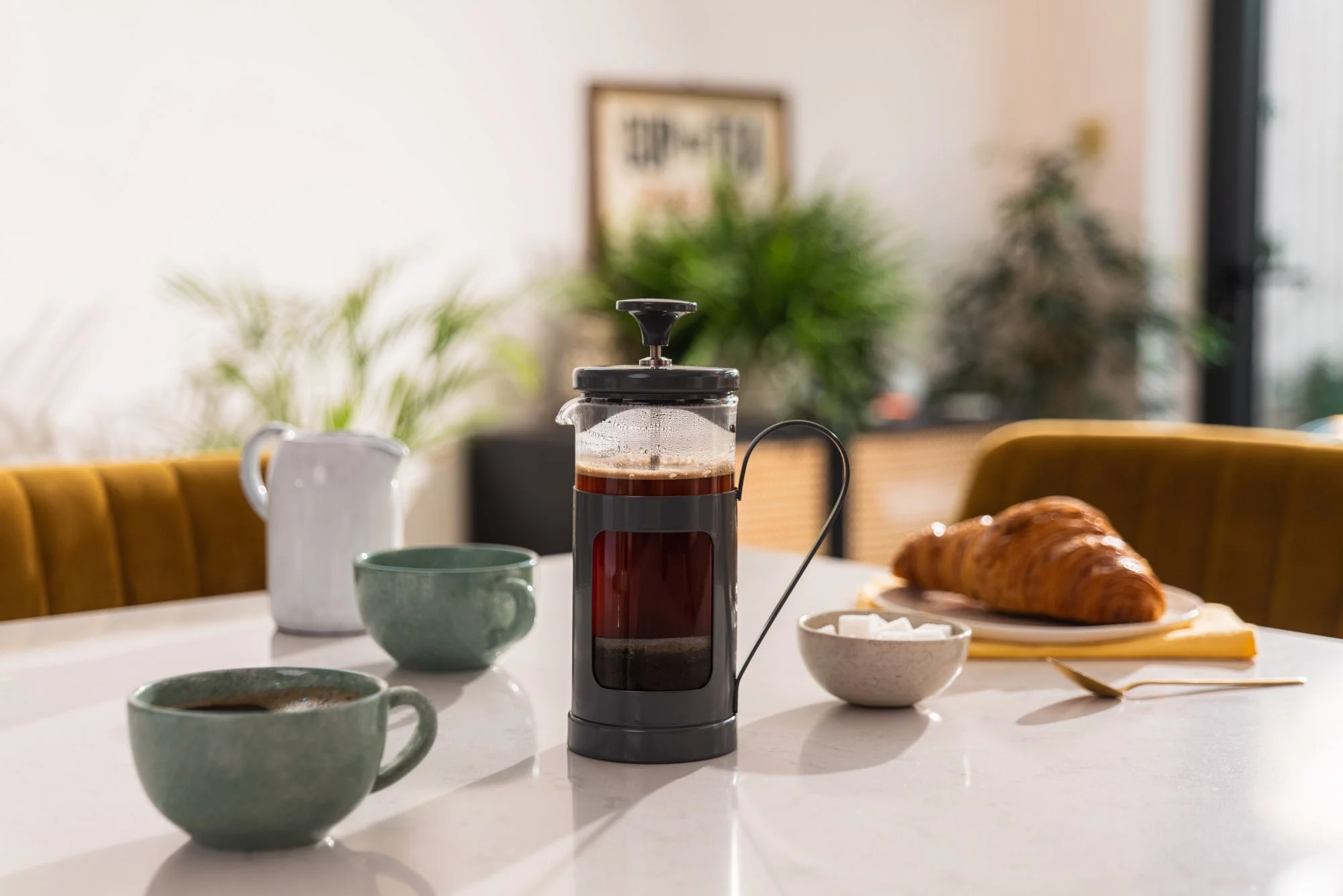 Pact Coffee spring campaign seasonal content photography