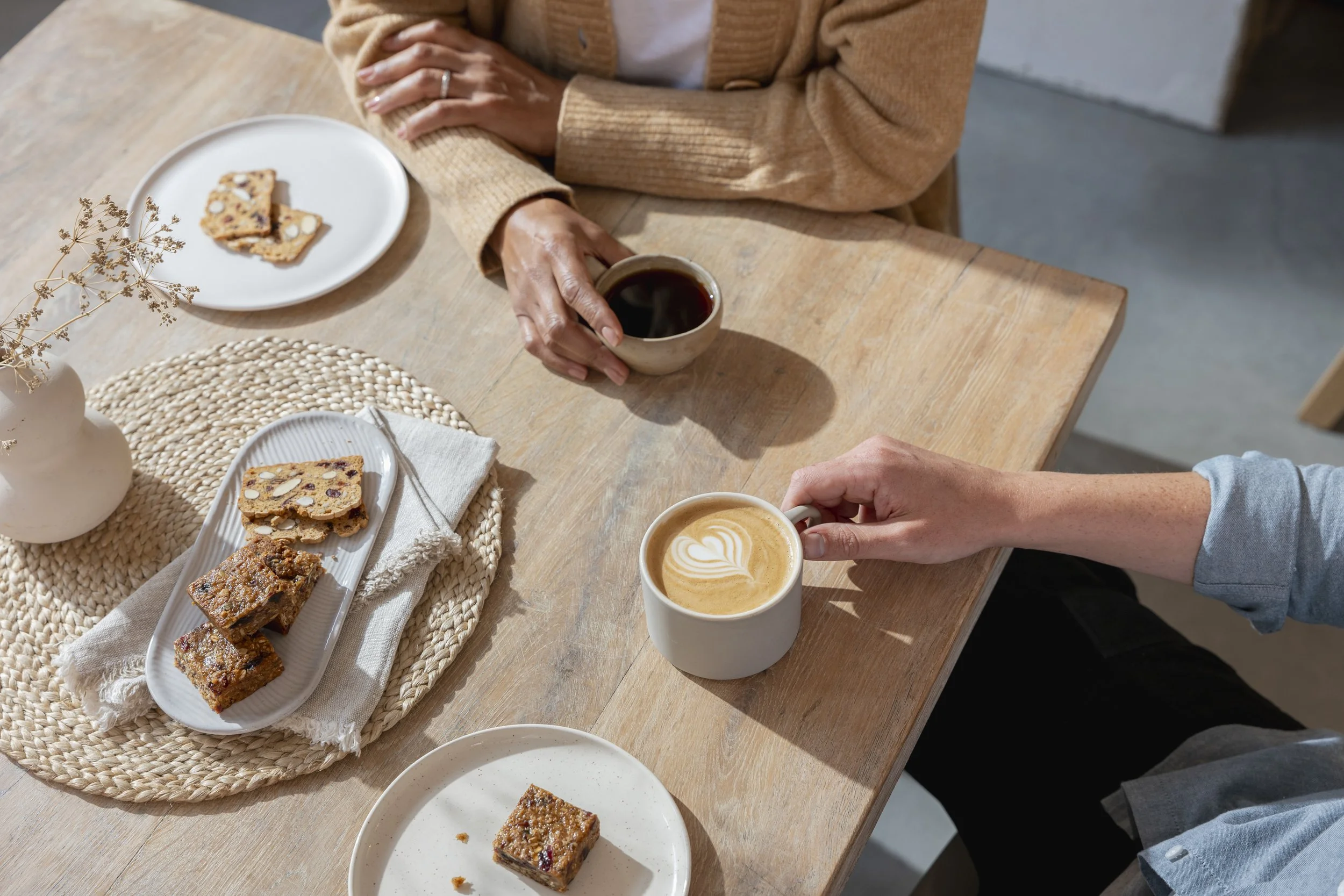 Pact Coffee spring lifestyle product photography