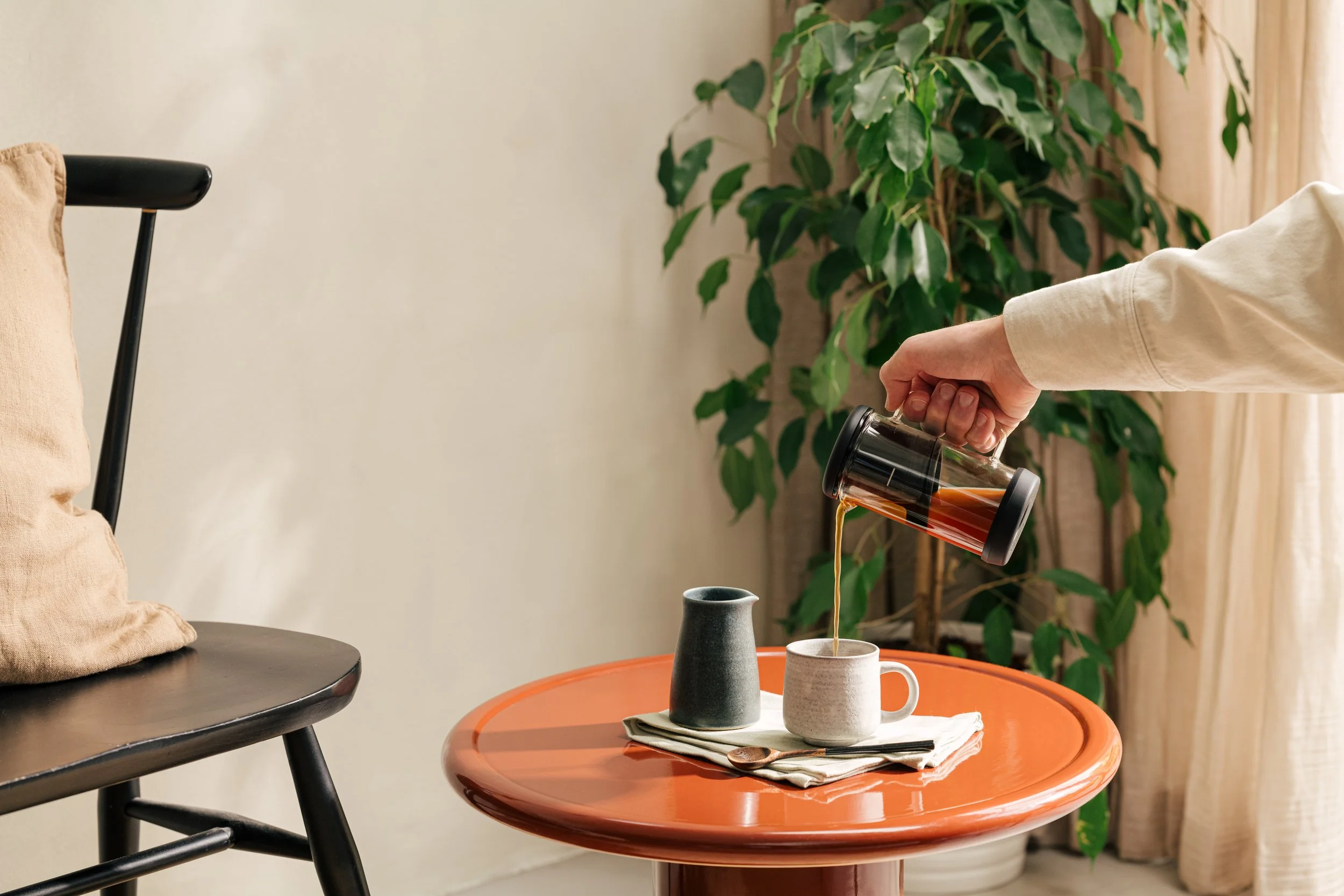 Pact Coffee summer drinks lifestyle brand photography