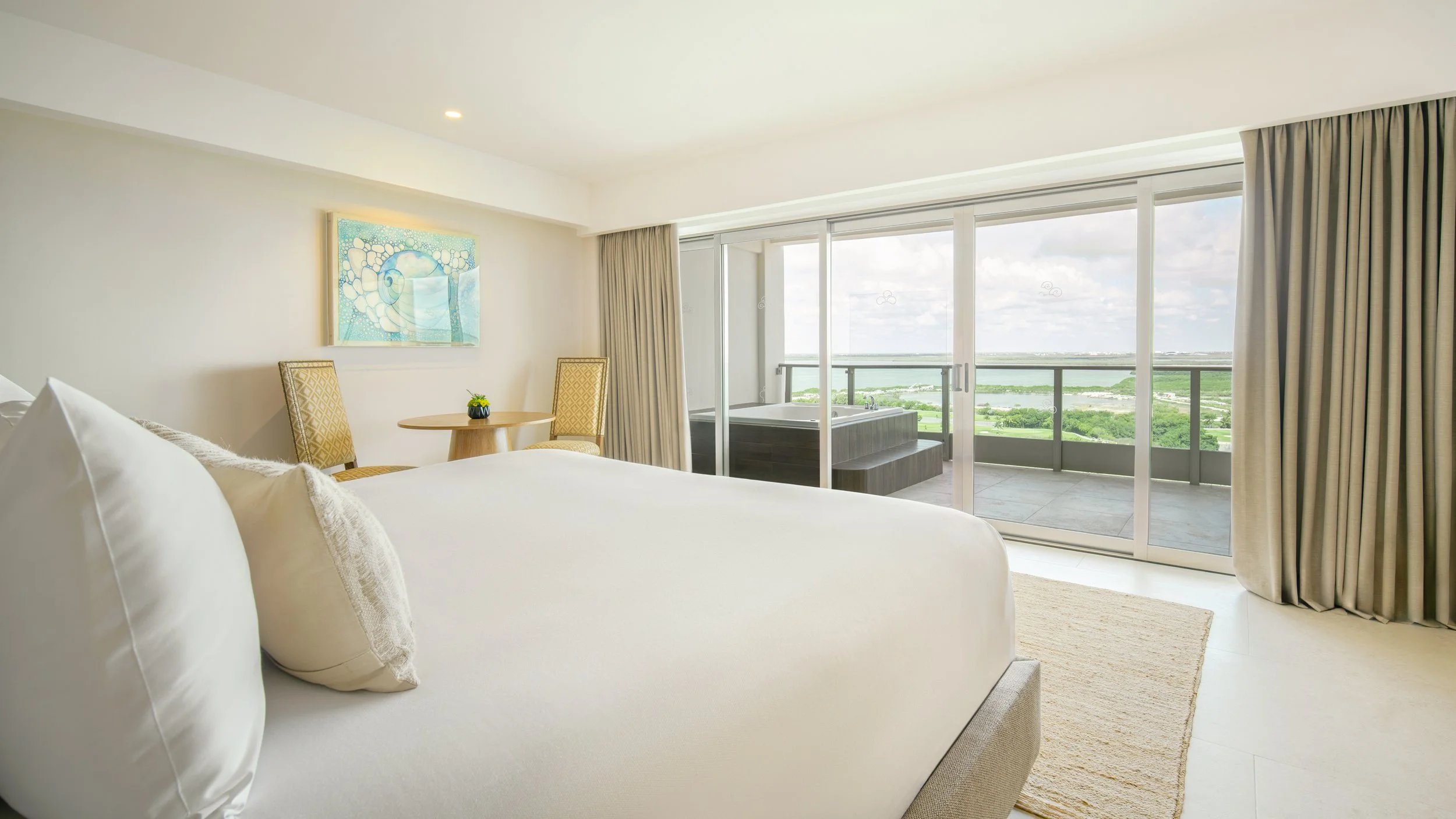 Seadust Cancun suite interior photography Mexico resort