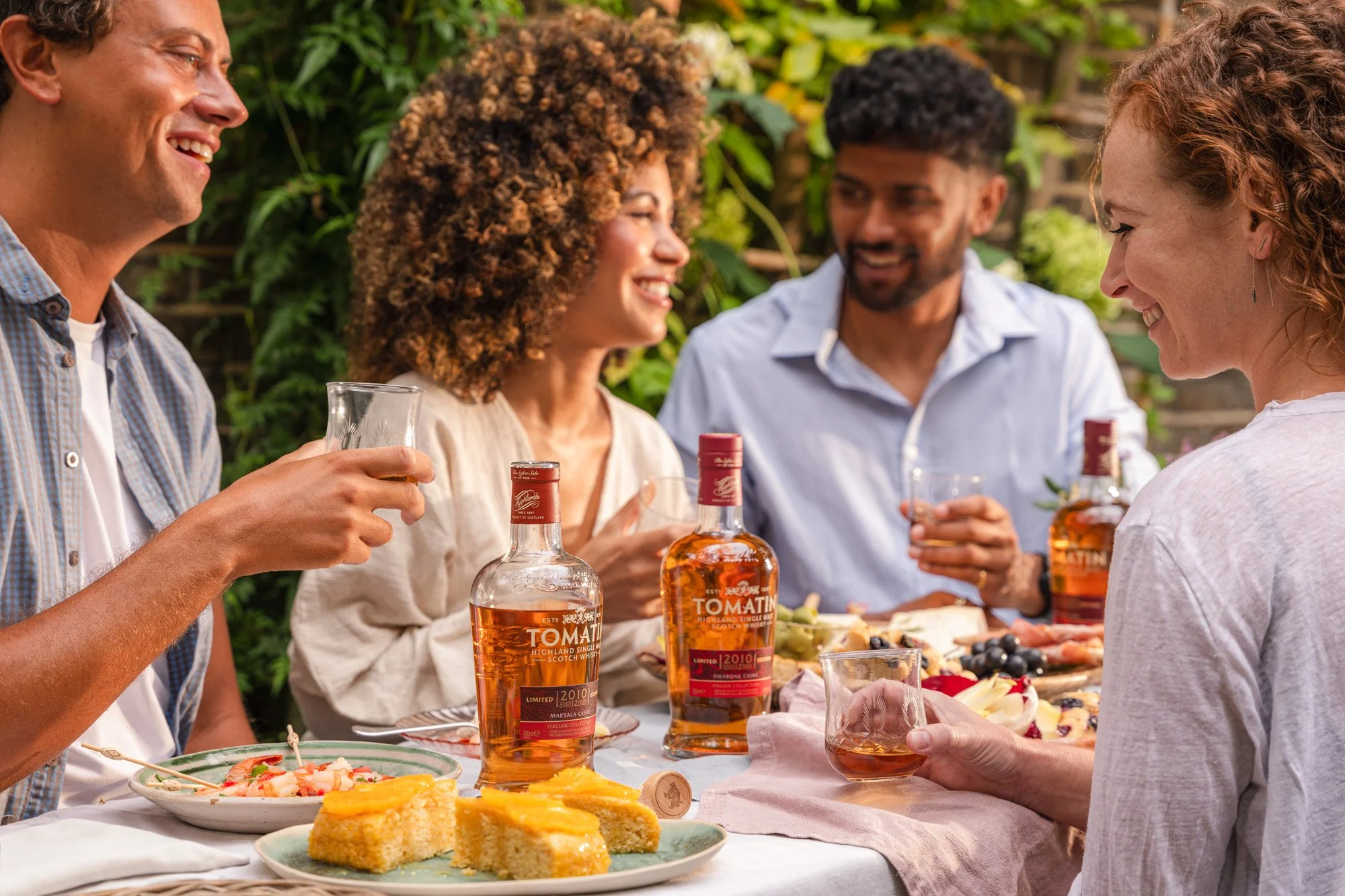 Tomatin Italian Collection whisky lifestyle product photography