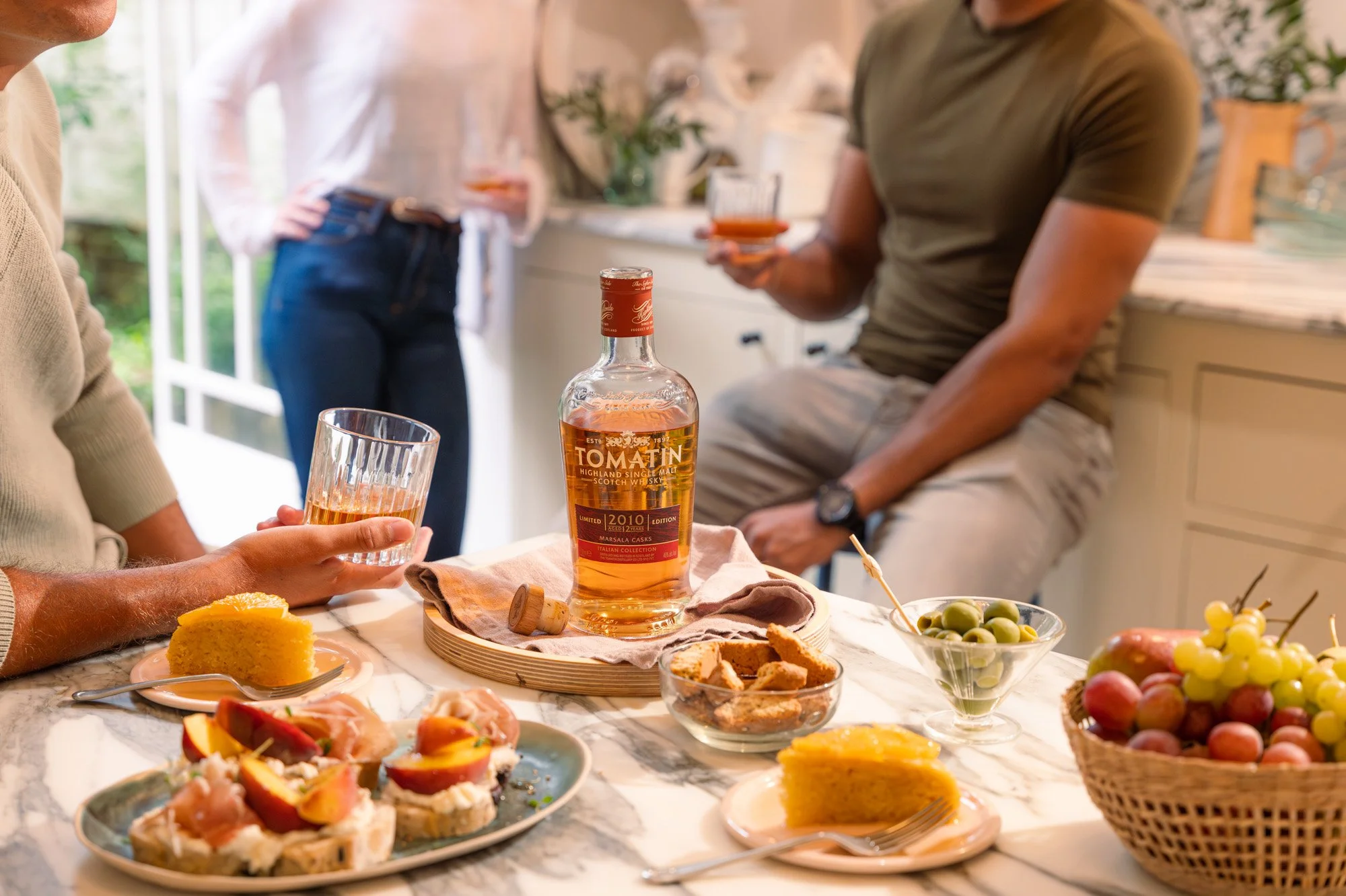 Tomatin Italian Collection whisky luxury lifestyle photography