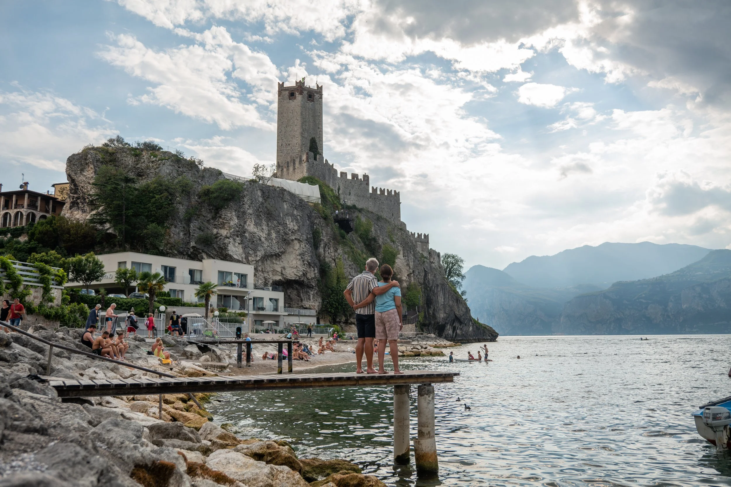 TUI Lakes and Mountains Lake Garda travel marketing photography