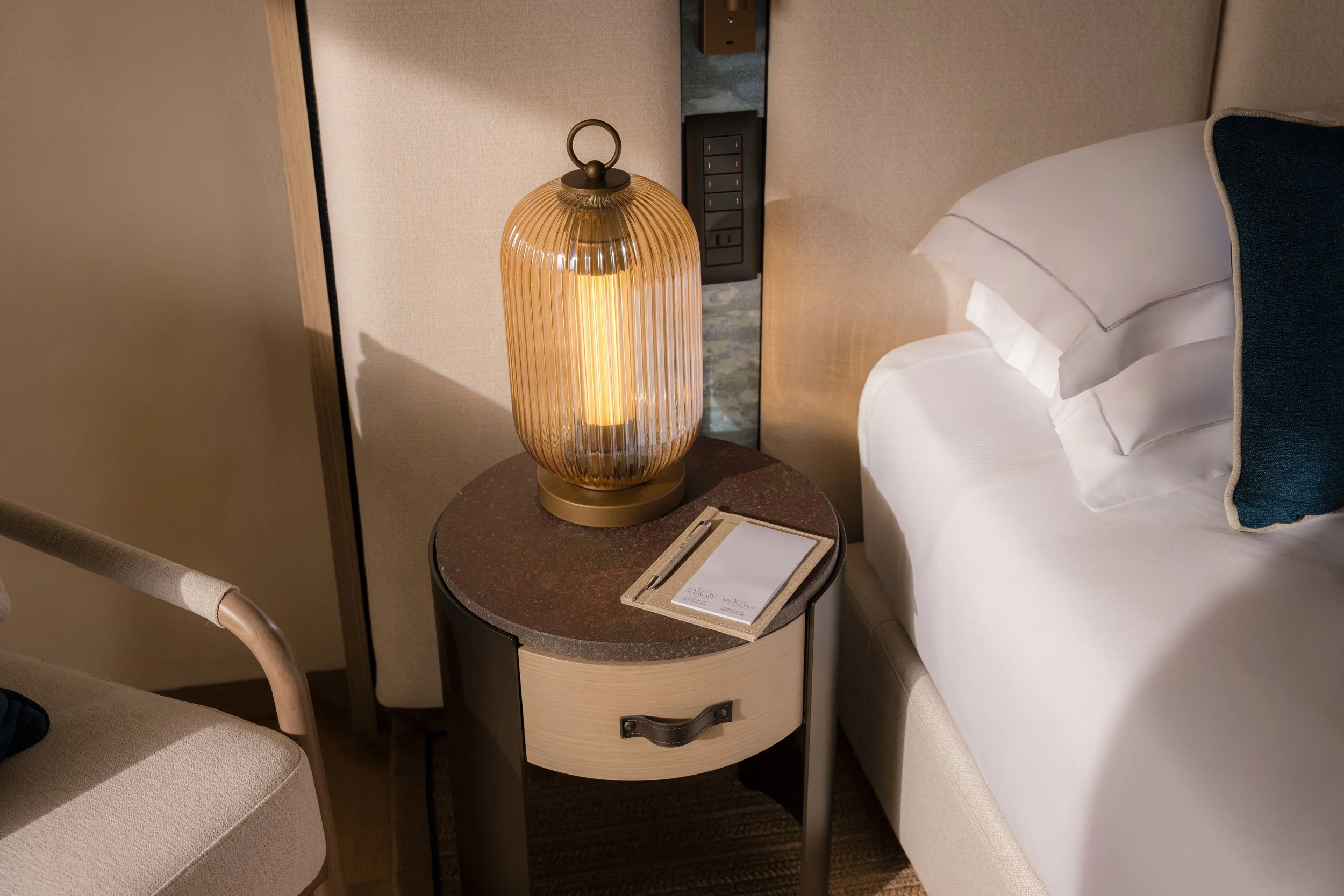 VRetreats Mazzar&ograve; Sea Palace — Sea View Presidential Suite living area photography