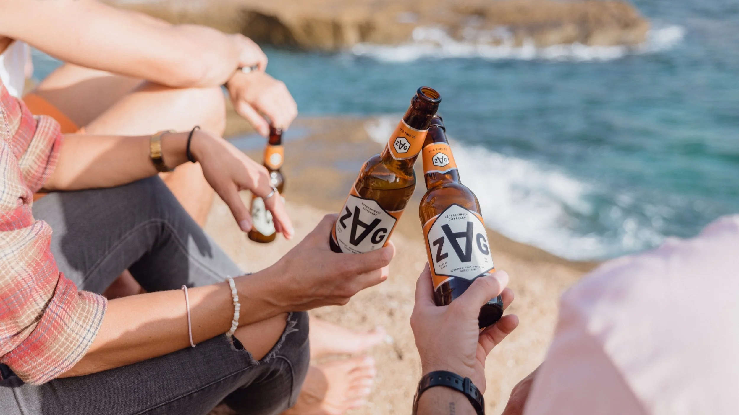 ZAG Drinks lifestyle product campaign photography Tenerife