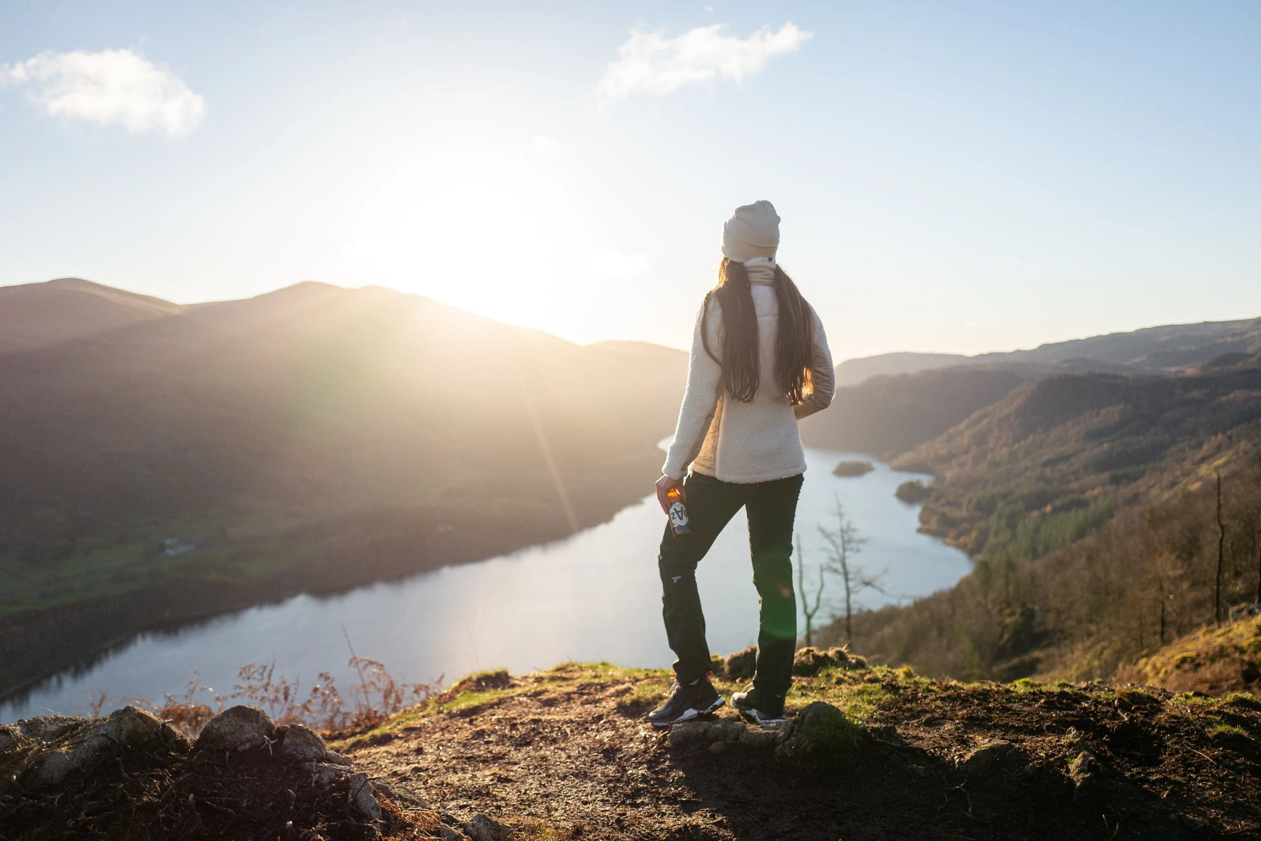 ZAG Drinks lifestyle photography Lake District campaign